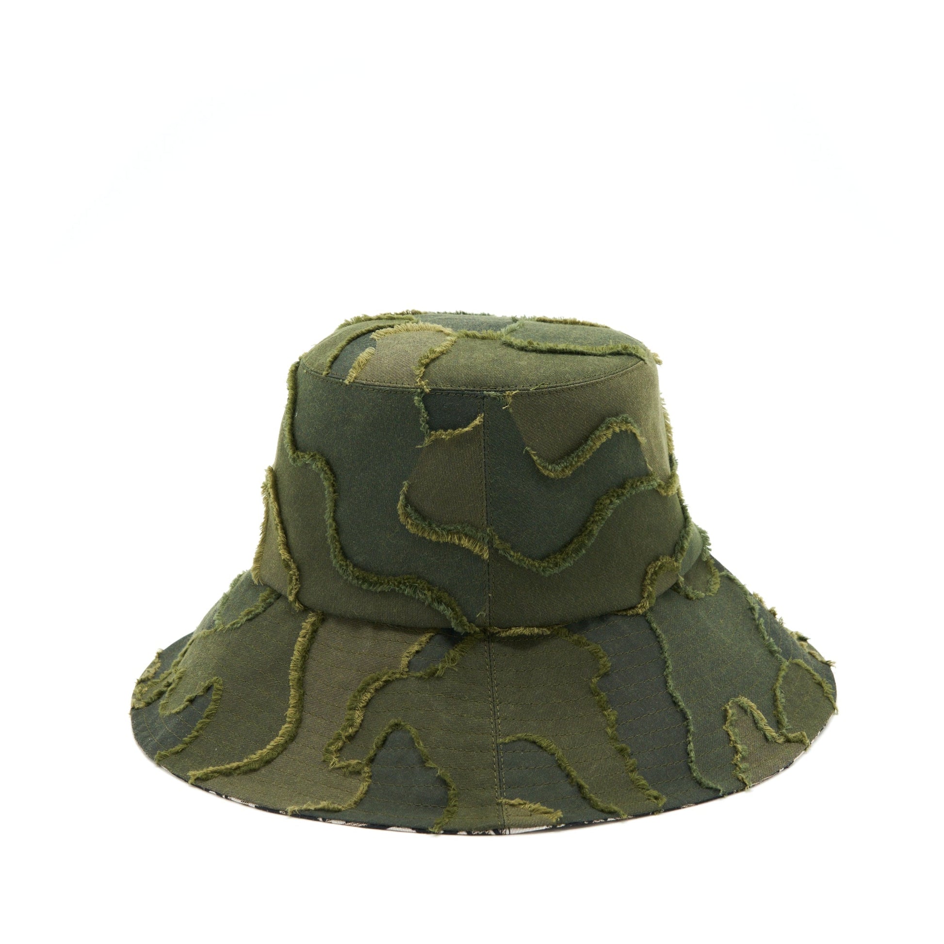 Dior Size Camouflage Oblique Hat Handbag Bucket Bucket Bag