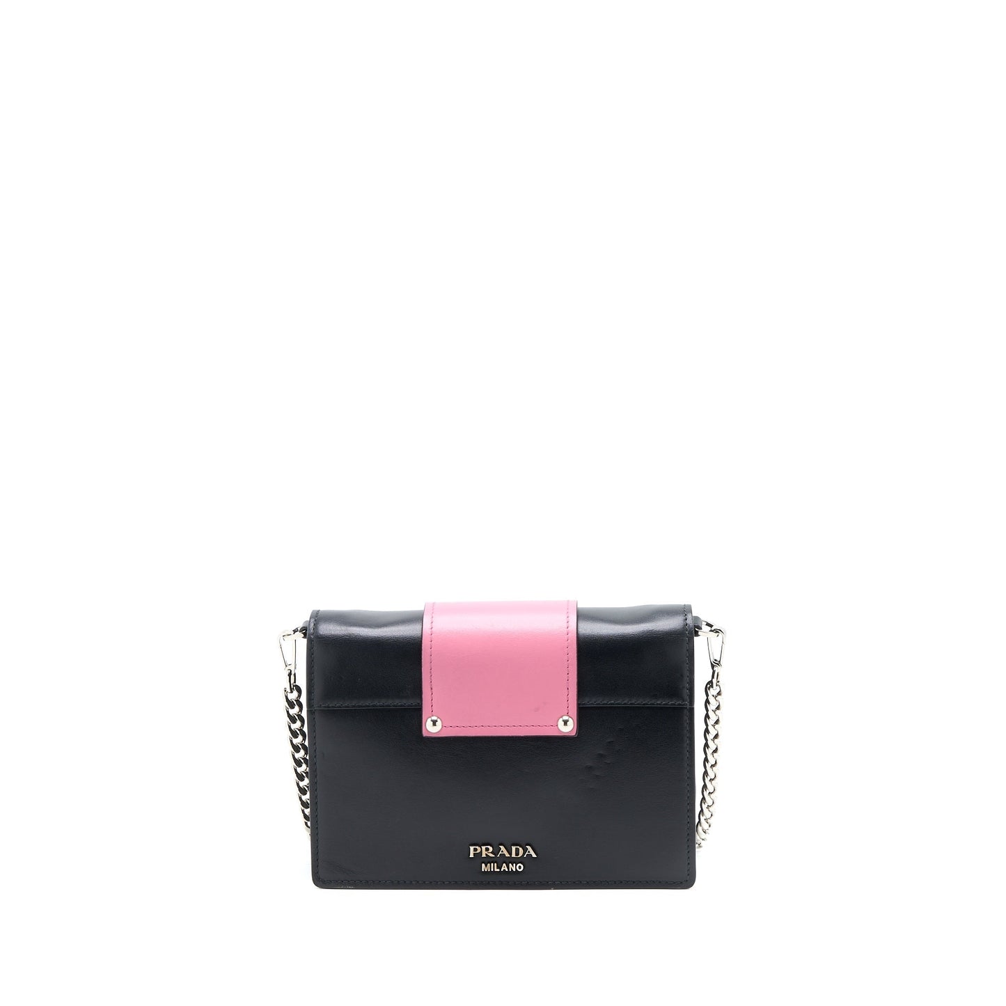 Prada Plex Ribbon Purse Crystal Calfskin Multicolour Handbag Travel Bag