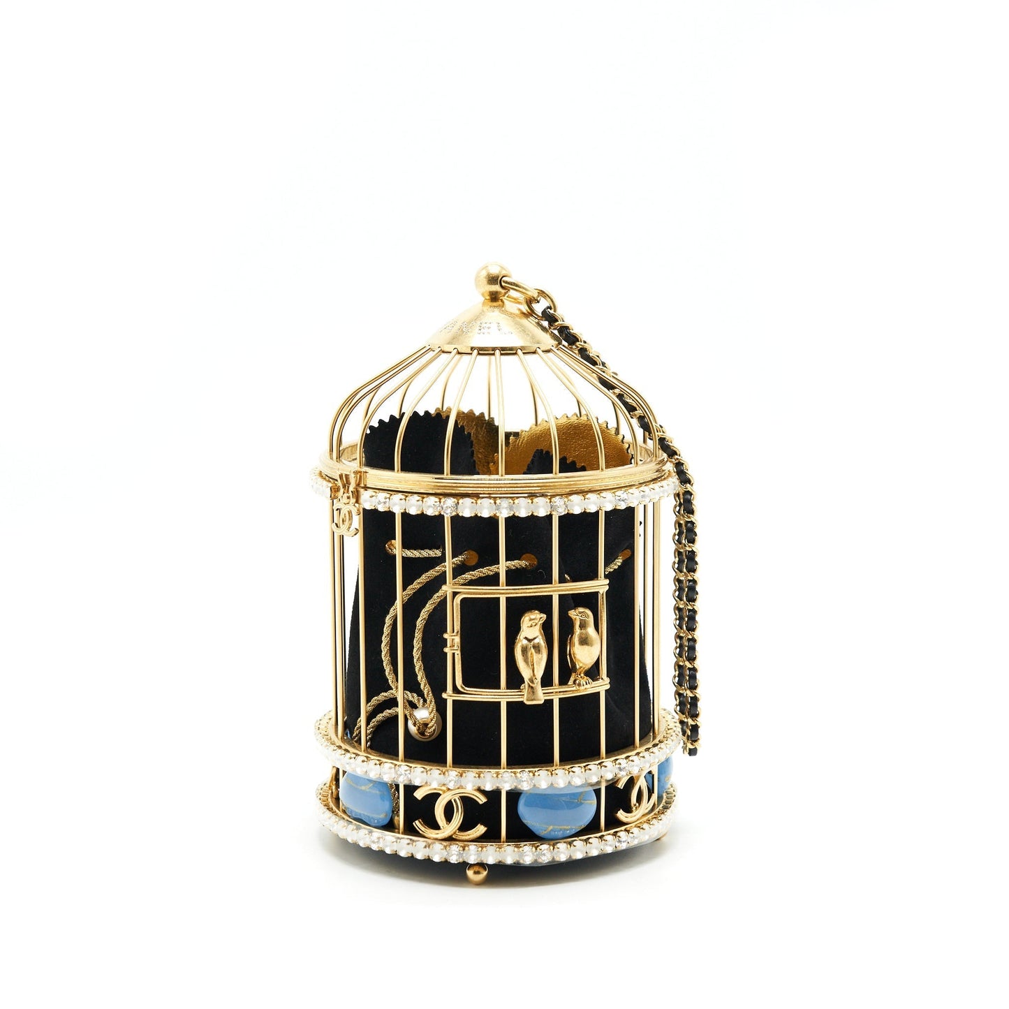 Chanel Bird Cage Runway Evening Handbag