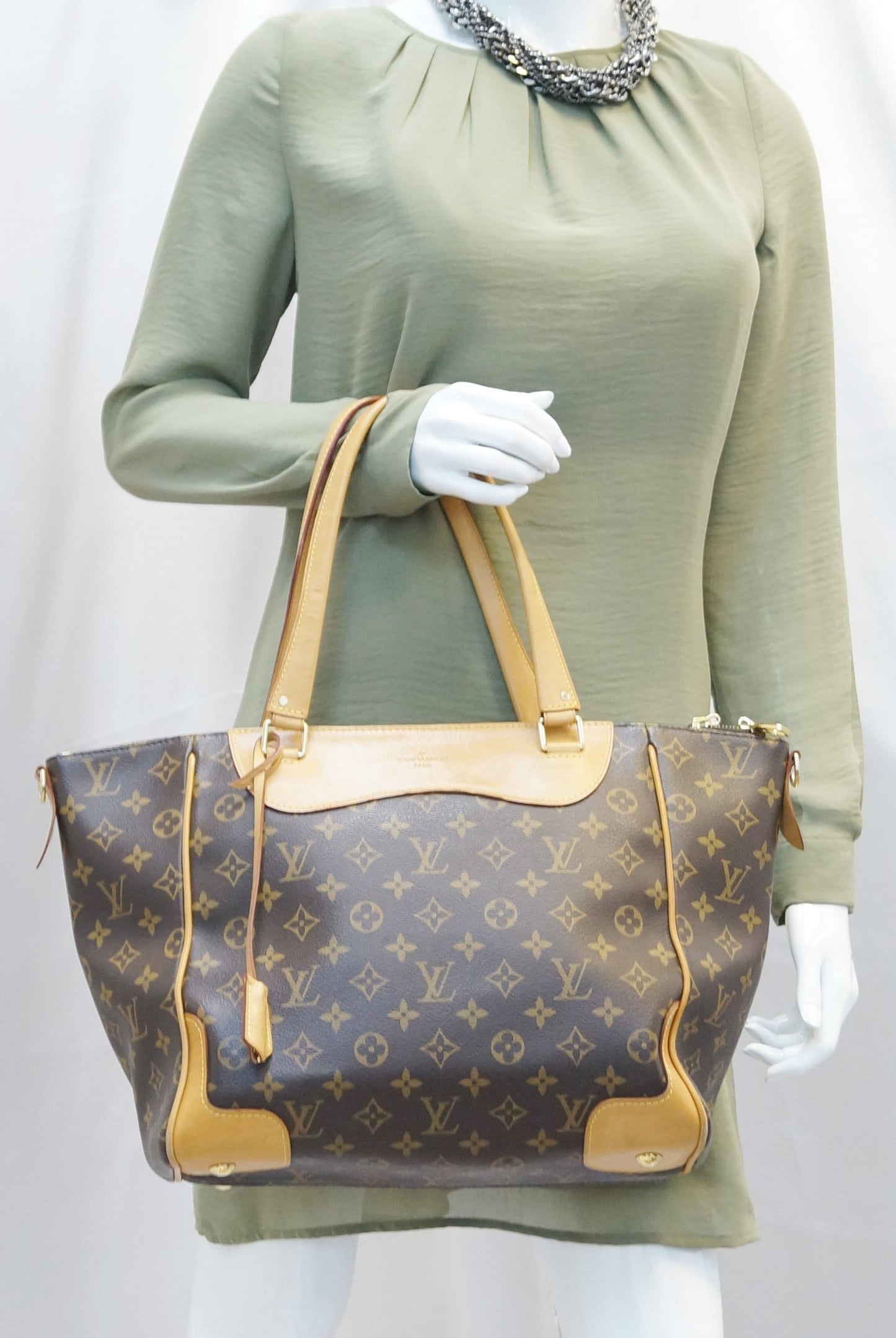 Louis Estrela Nm Shoulder Bag Canvas Monogram