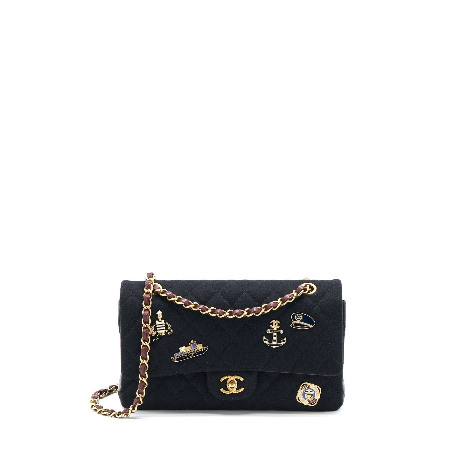 Chanel Classic Double Flap Metiers dâArt Paris-Hamburg Shoulder Bag