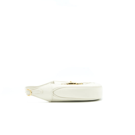 Gucci Jackie Hobo Bag White Mini Travel Bag