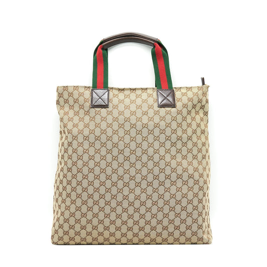 Gucci Shopping Bag Canvas Travel Bag