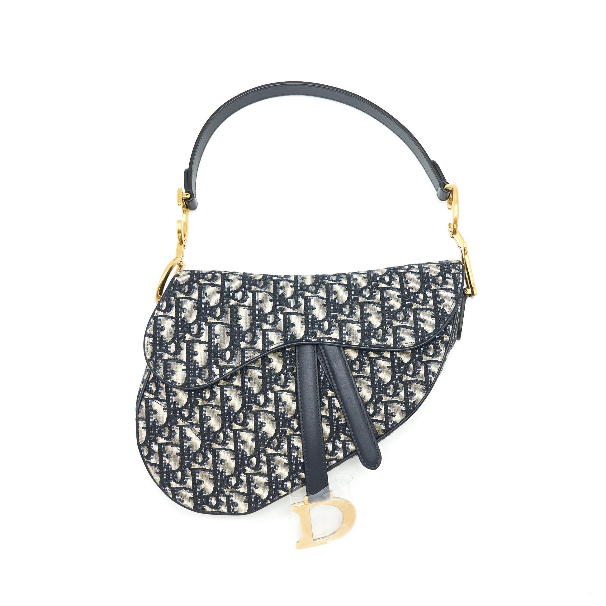 Dior Saddle Purse Oblique Handbag Medium Travel Bag