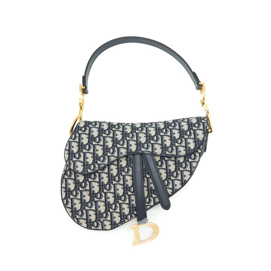 Dior Saddle Purse Oblique Handbag Medium Travel Bag