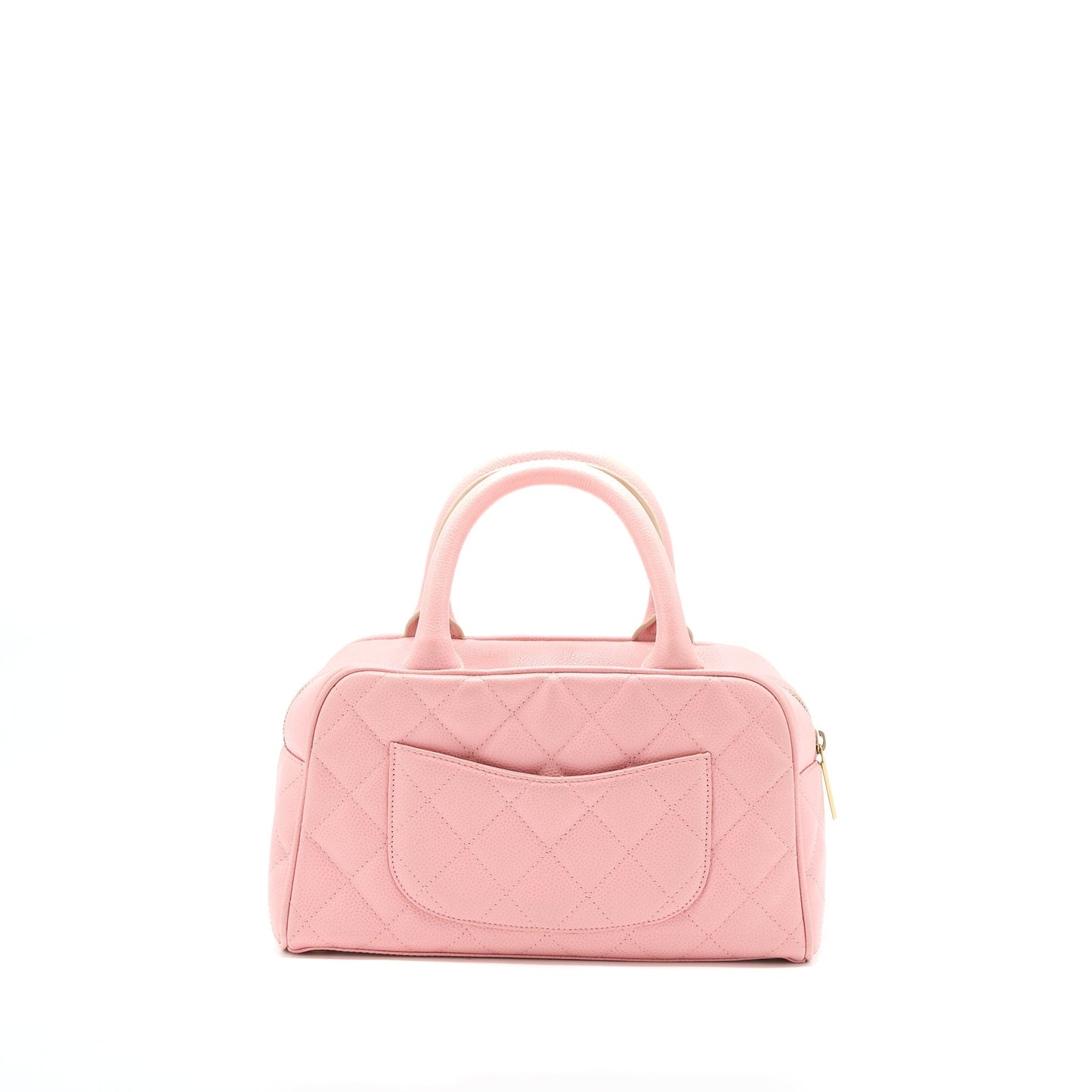 Chanel Bowling Caviar Light LGHW Pink Handbag