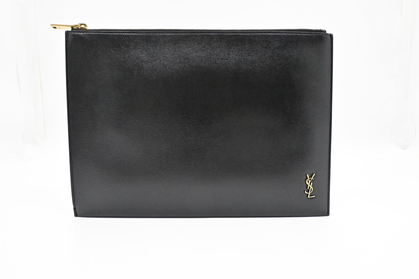 YSL Saint Laurent Clutch In Leather Monogram Clutch Bag