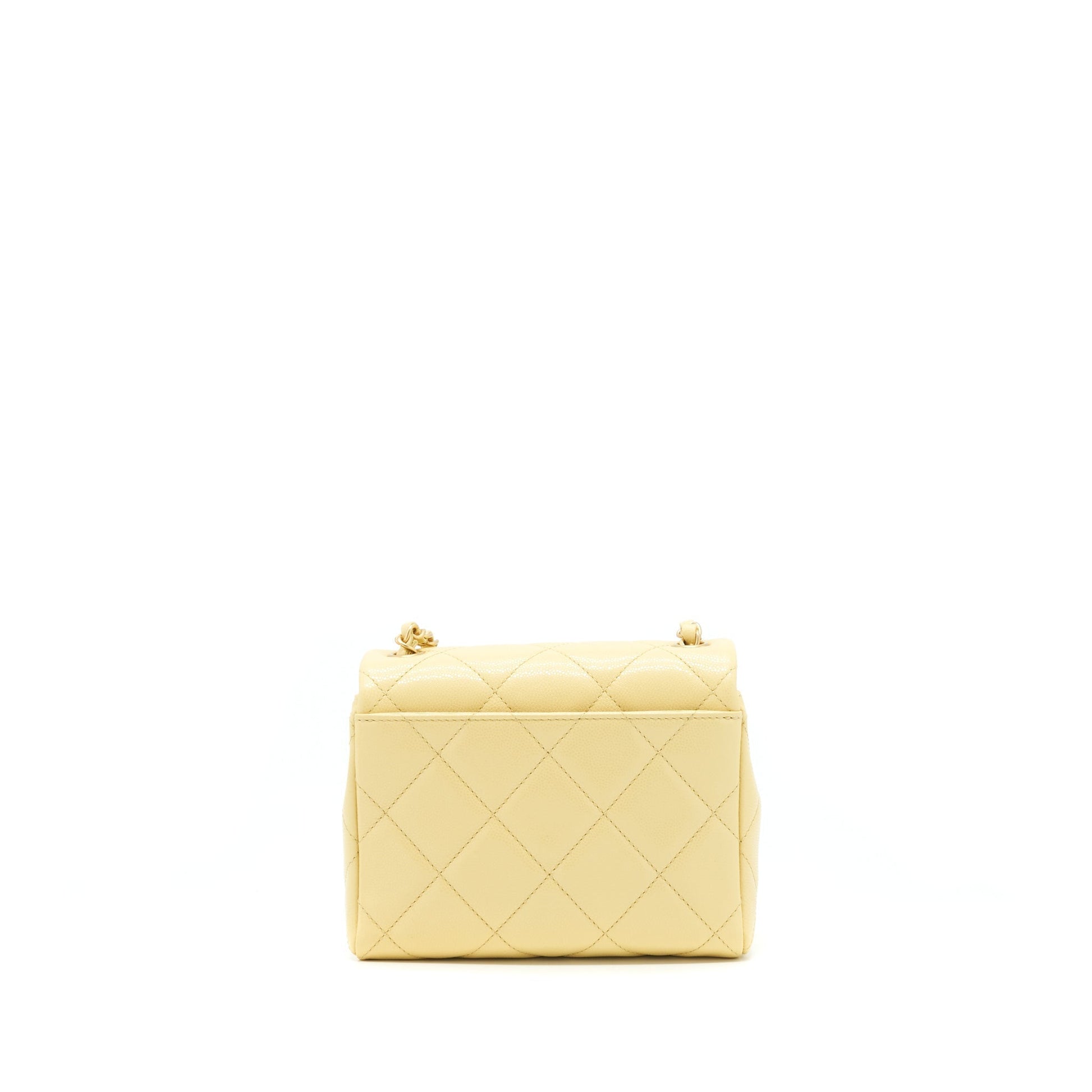 Chanel 22P New Square Flap Caviar Light Shoulder Bag