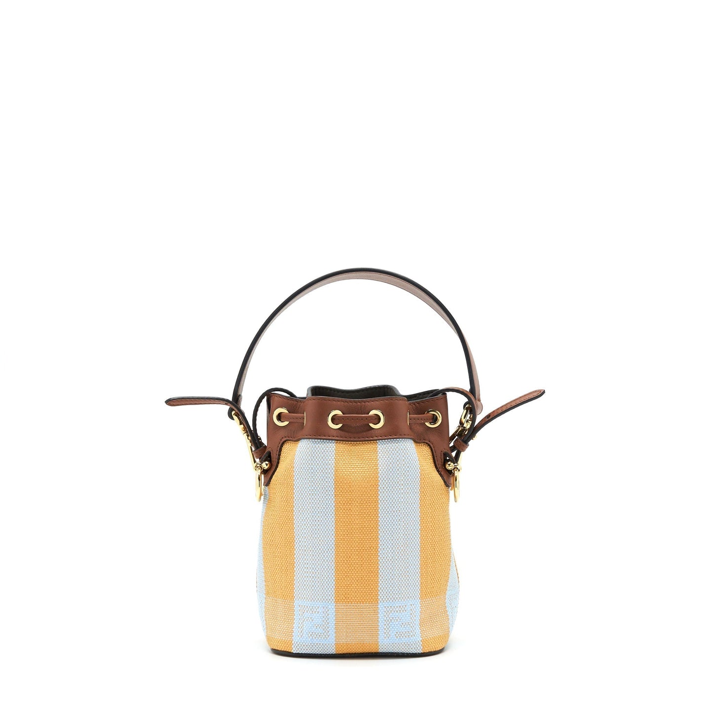 Fendi Mon Tresor Purse And Light Blue Yellow Mini Bucket Bag
