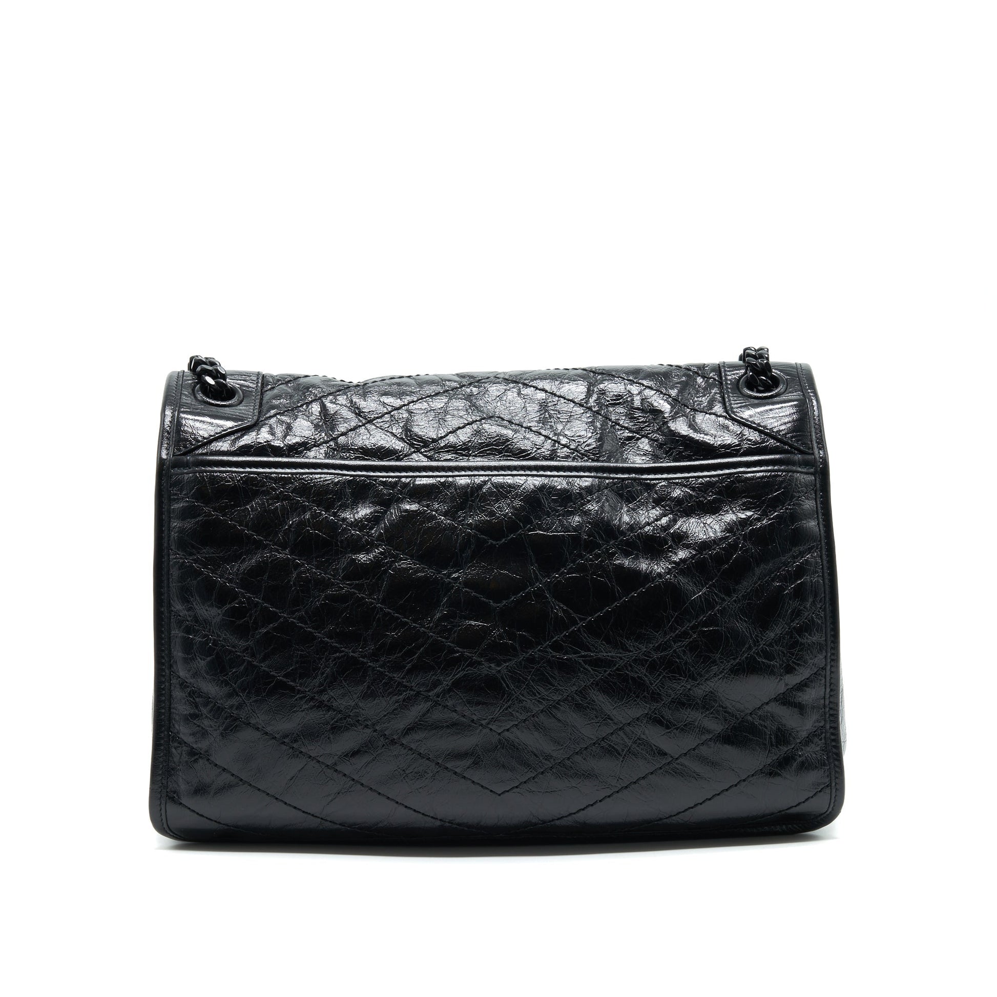 YSL Saint Laurent Saint Laurent Niki Purse In And Hardware Black Large Travel Bag