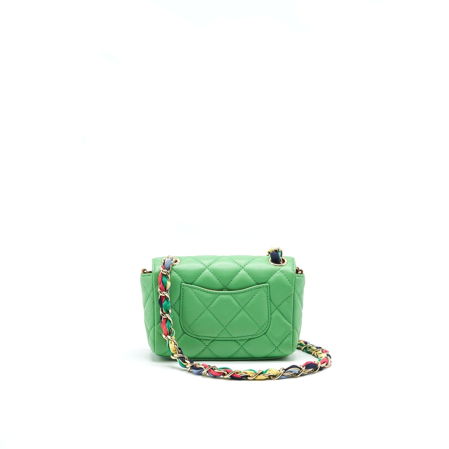 Chanel Scarf Entwined Green Small