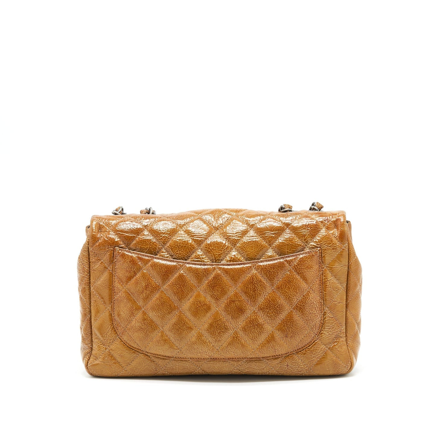 Chanel Seasonal Flap Caramel SHW Shoulder Bag