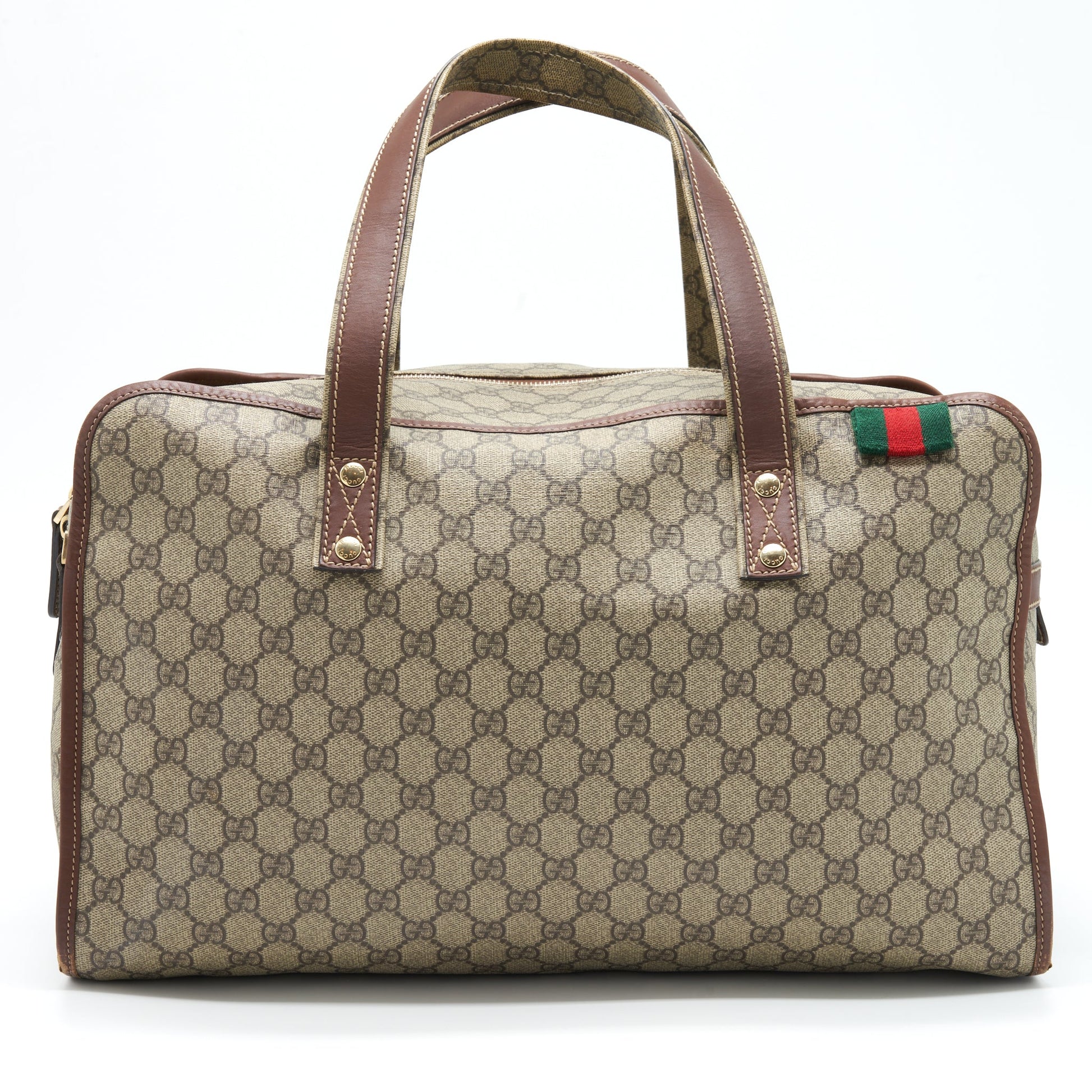 Gucci Tote Bag Supreme Multicolour Beige