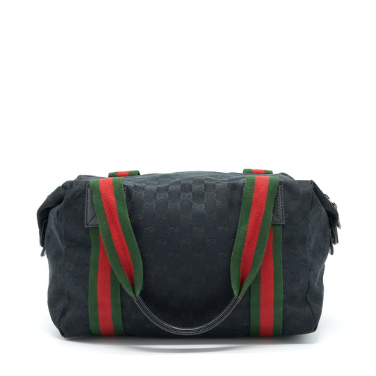 Gucci Tote Fabric Supreme Black Tote Bag