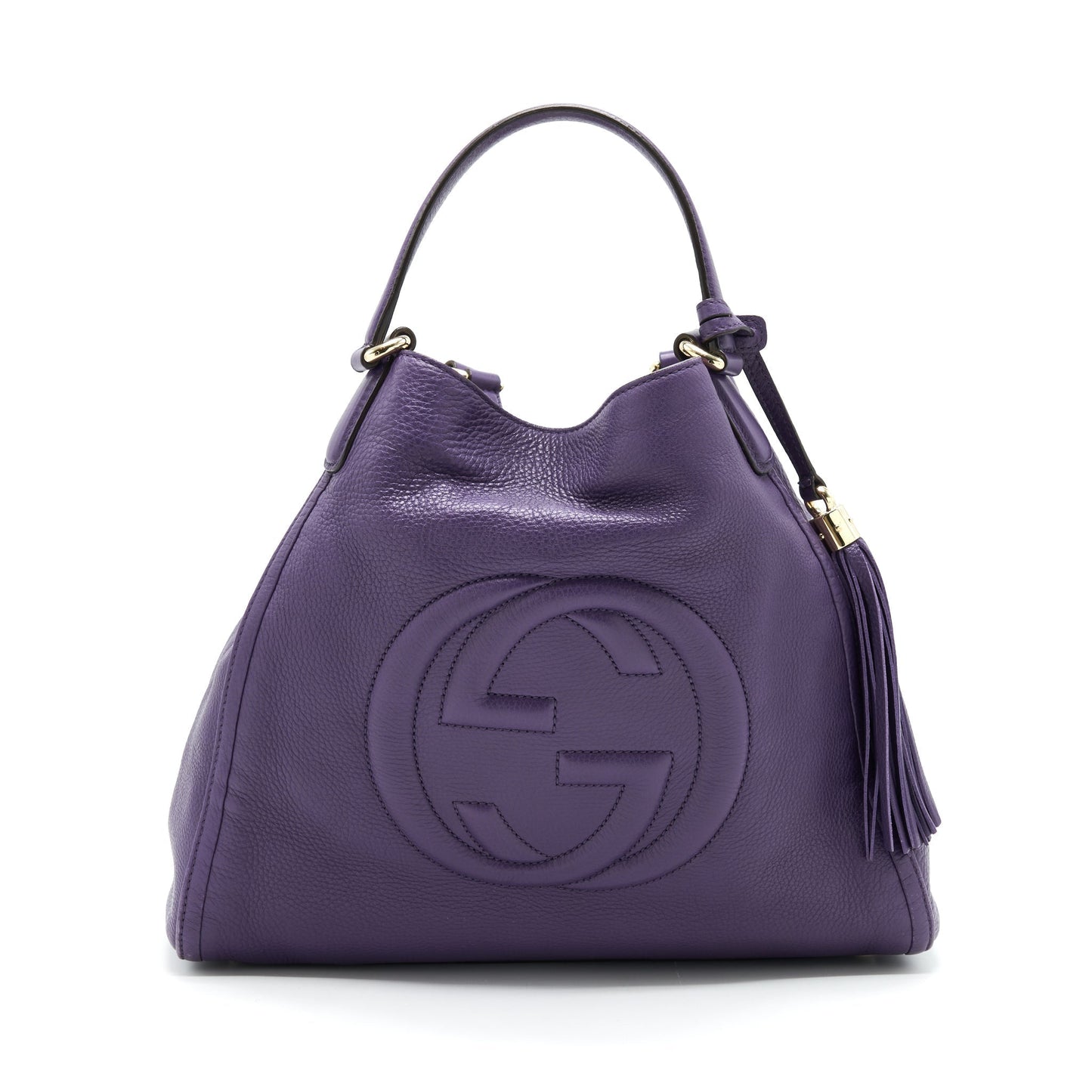 Gucci Purple Tote Bag Shoulder Bag