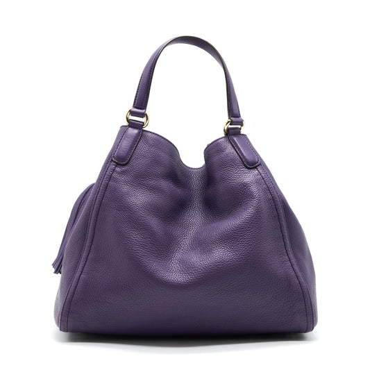 Gucci Purple Tote Bag Shoulder Bag