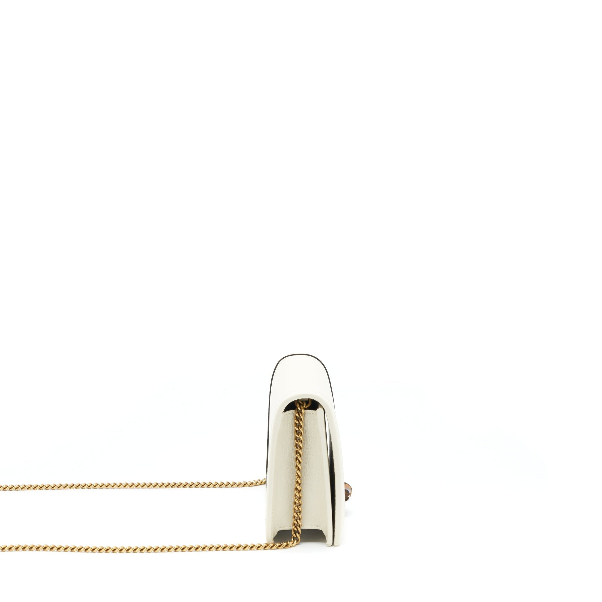 Gucci Diana Bag With Bamboo White Mini Travel Bag