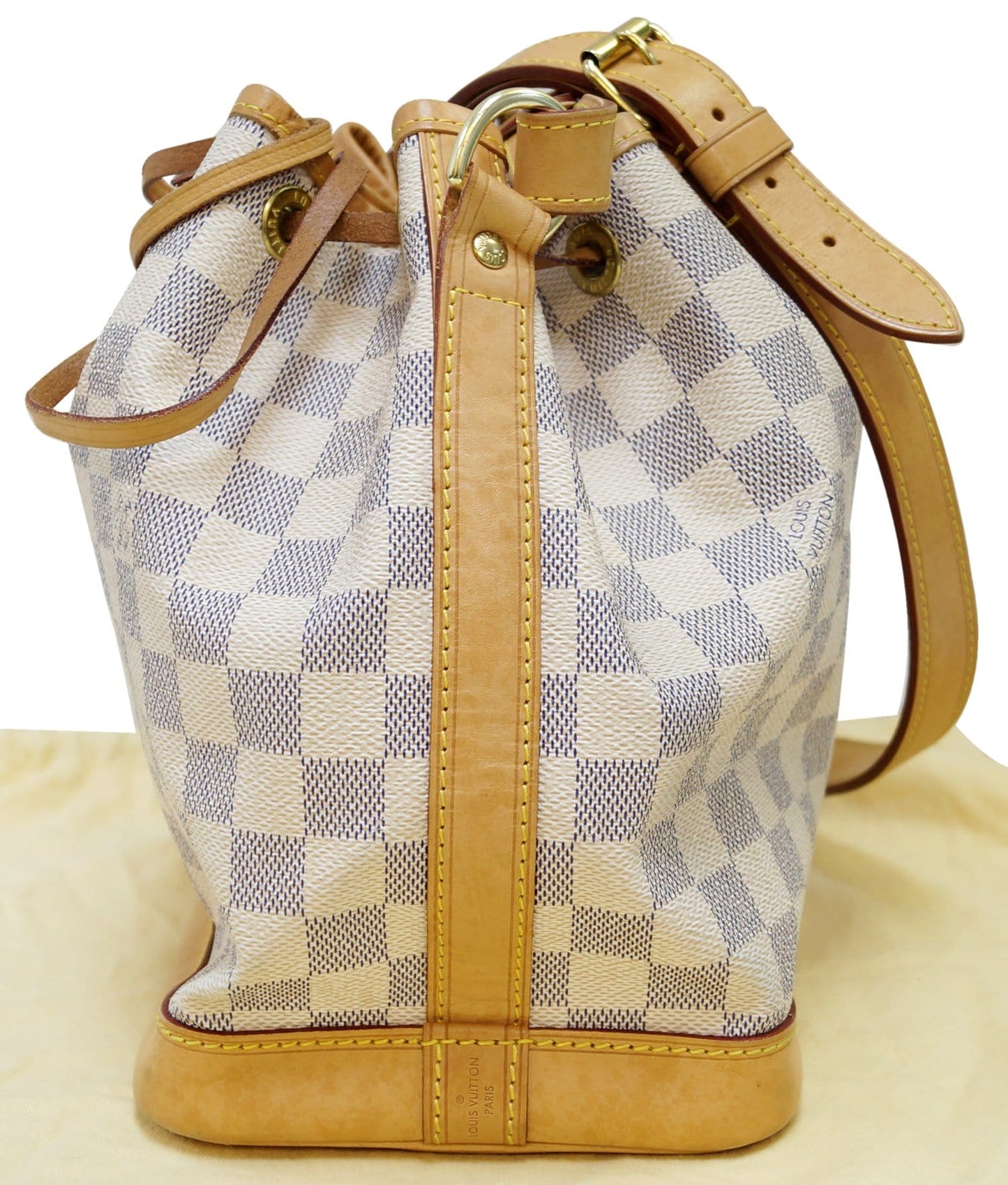 Louis Damier Azur Noe Bb Shoulder Crossbody Canvas Crossbody Bag
