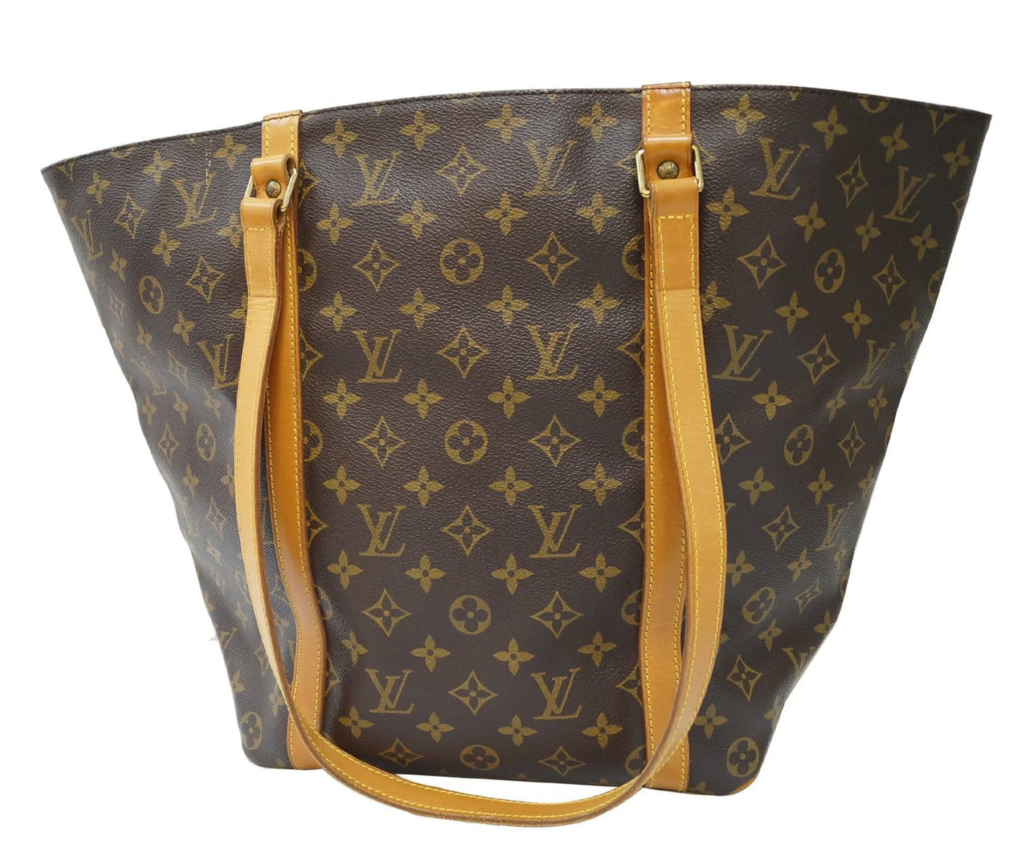 Louis Sac Shopping Tote Bag Canvas Monogram Shoulder Bag