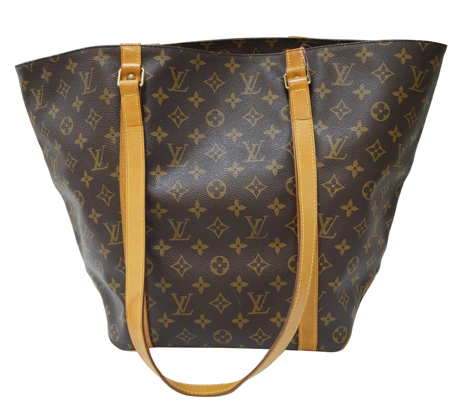 Louis Sac Shopping Tote Bag Canvas Monogram Shoulder Bag