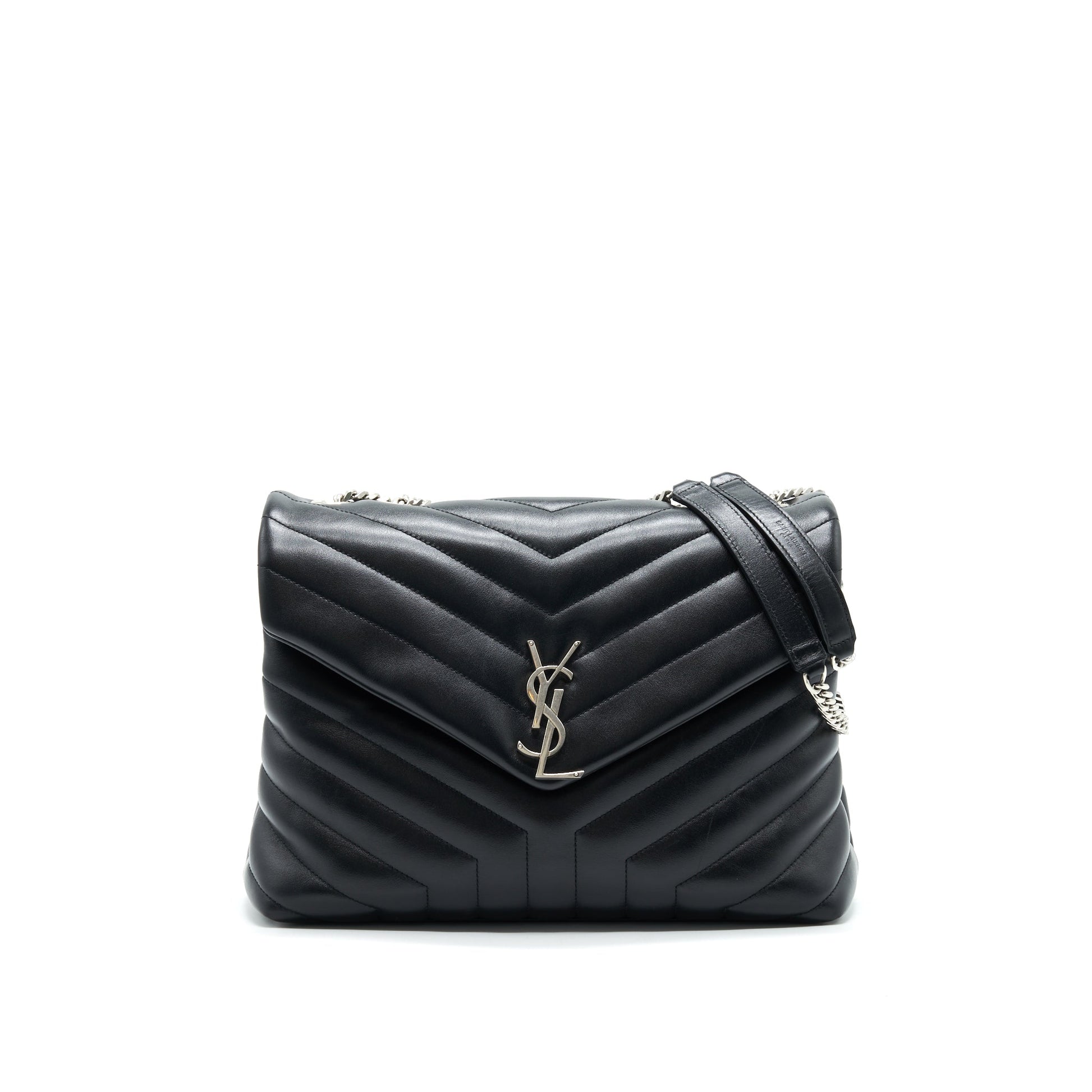 YSL Saint Laurent Lou Lou In Travel Bag Black