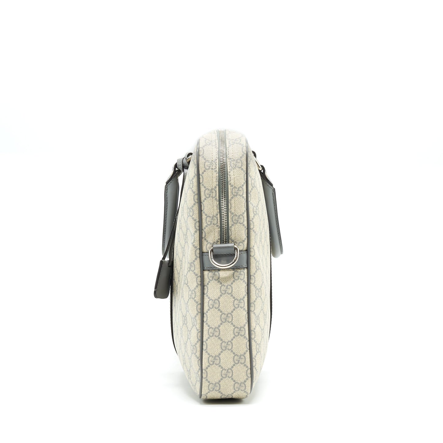 Gucci Men Briefcase Handbag Canvas Monogram Travel Bag