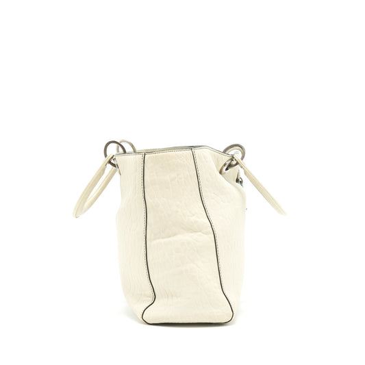 Dior issimo Tote Purse Multicolour Hardware Handbag White Tote Bag
