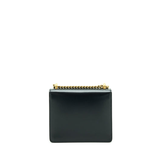 Gucci Bag Box Calfskin Black Flap Travel Bag