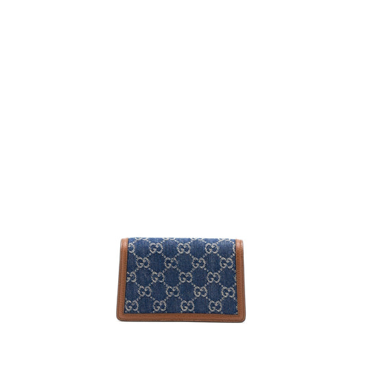 Gucci Super Dionysus Supreme Multicolour Hardware Handbag Leather Denim Travel Bag