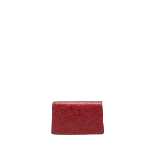 Gucci Super Dionysus Calfskin Ruthenium Shw Handbag Red Mini Travel Bag