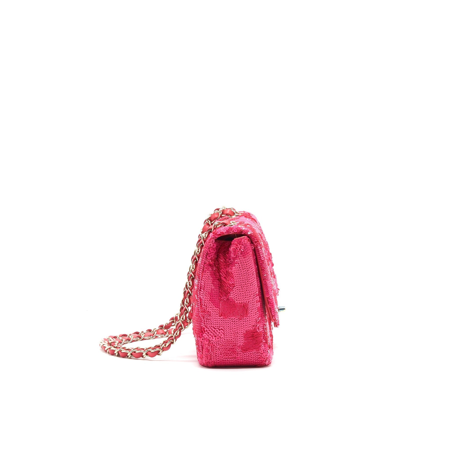 Chanel Seasonal Flap Fucia GHW Shoulder Bag