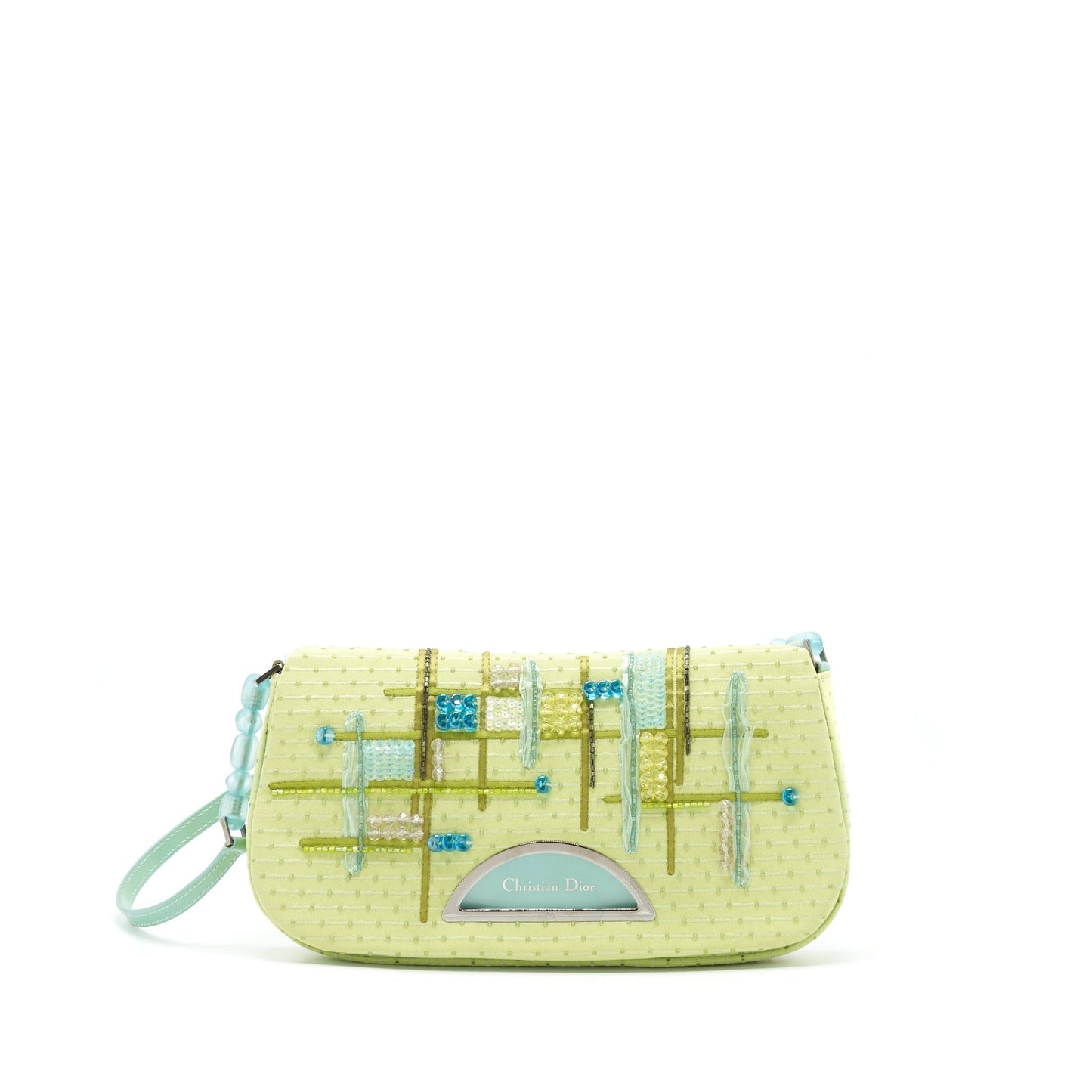 Dior Purse Fabric Patent Multicolour Handbag Mini Travel Bag
