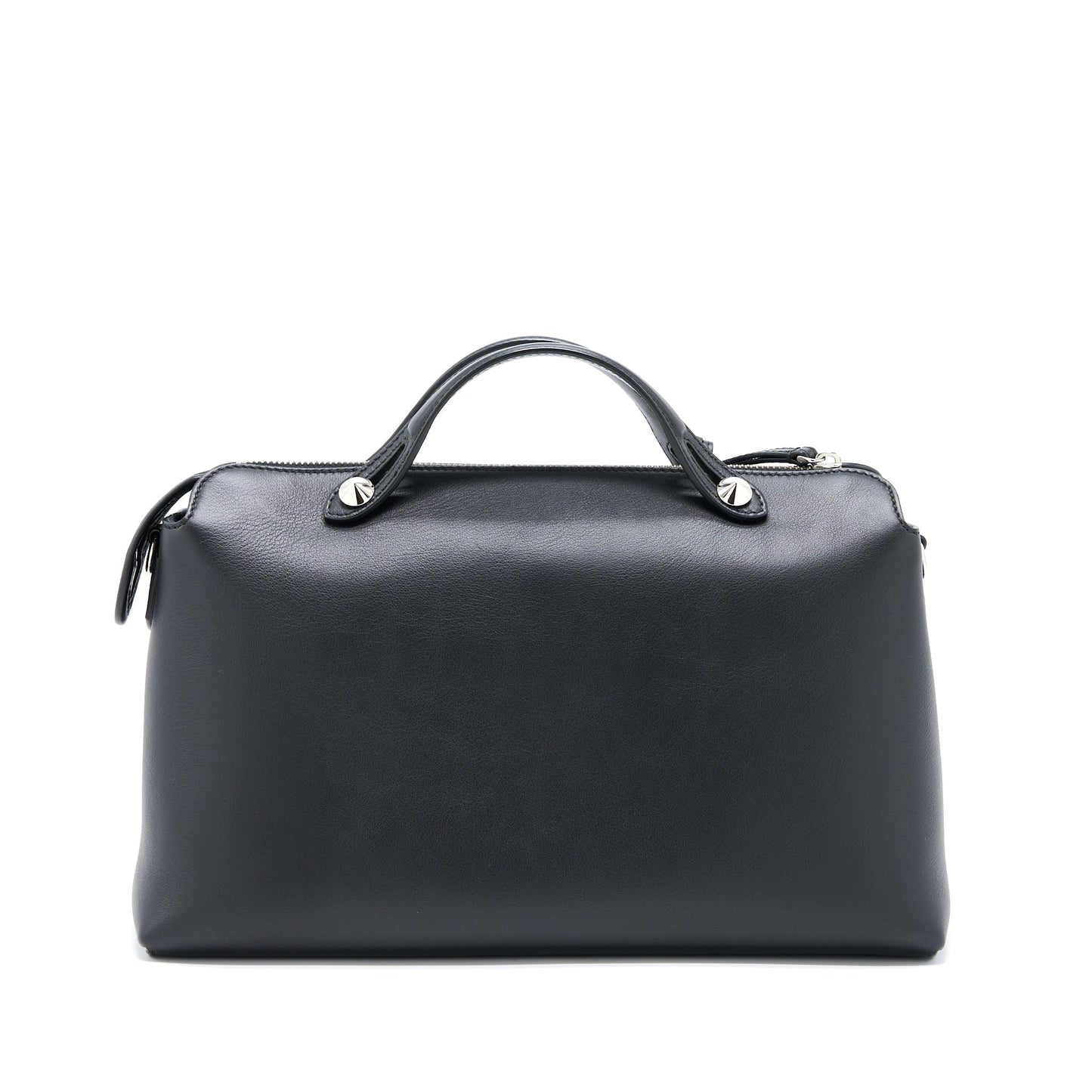 Fendi By The Way Purse Calfskin Black Travel Bag