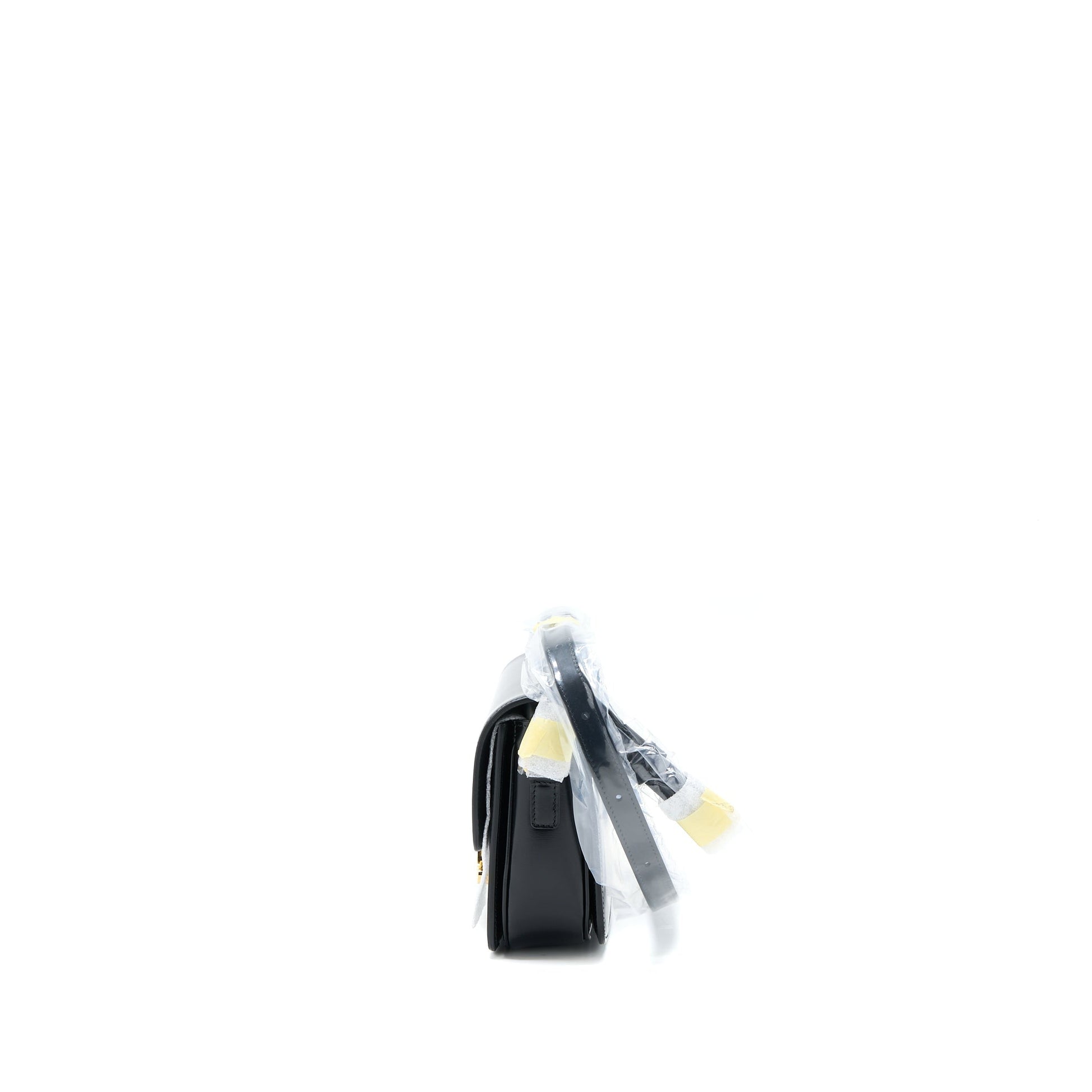 Celine Teen Triomphe Purse Calfskin Handbag Black Mini Travel Bag