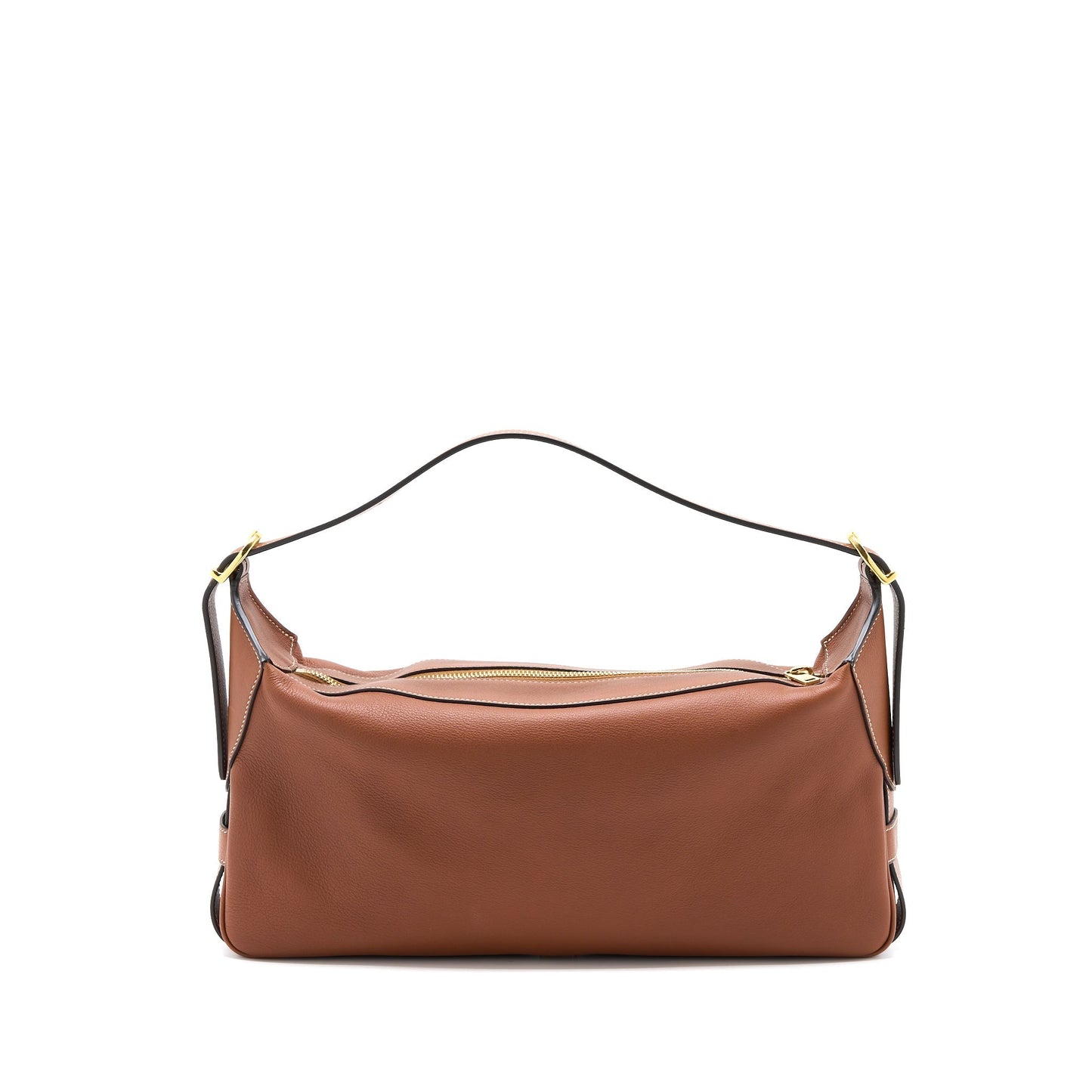 Celine Romy Purse In Supple Calfskin Handbag Tan Medium Travel Bag