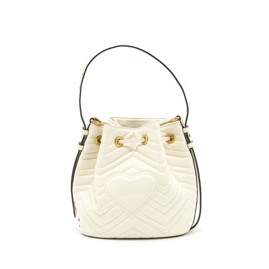 Gucci Gucci Bucket Bag White Ghw