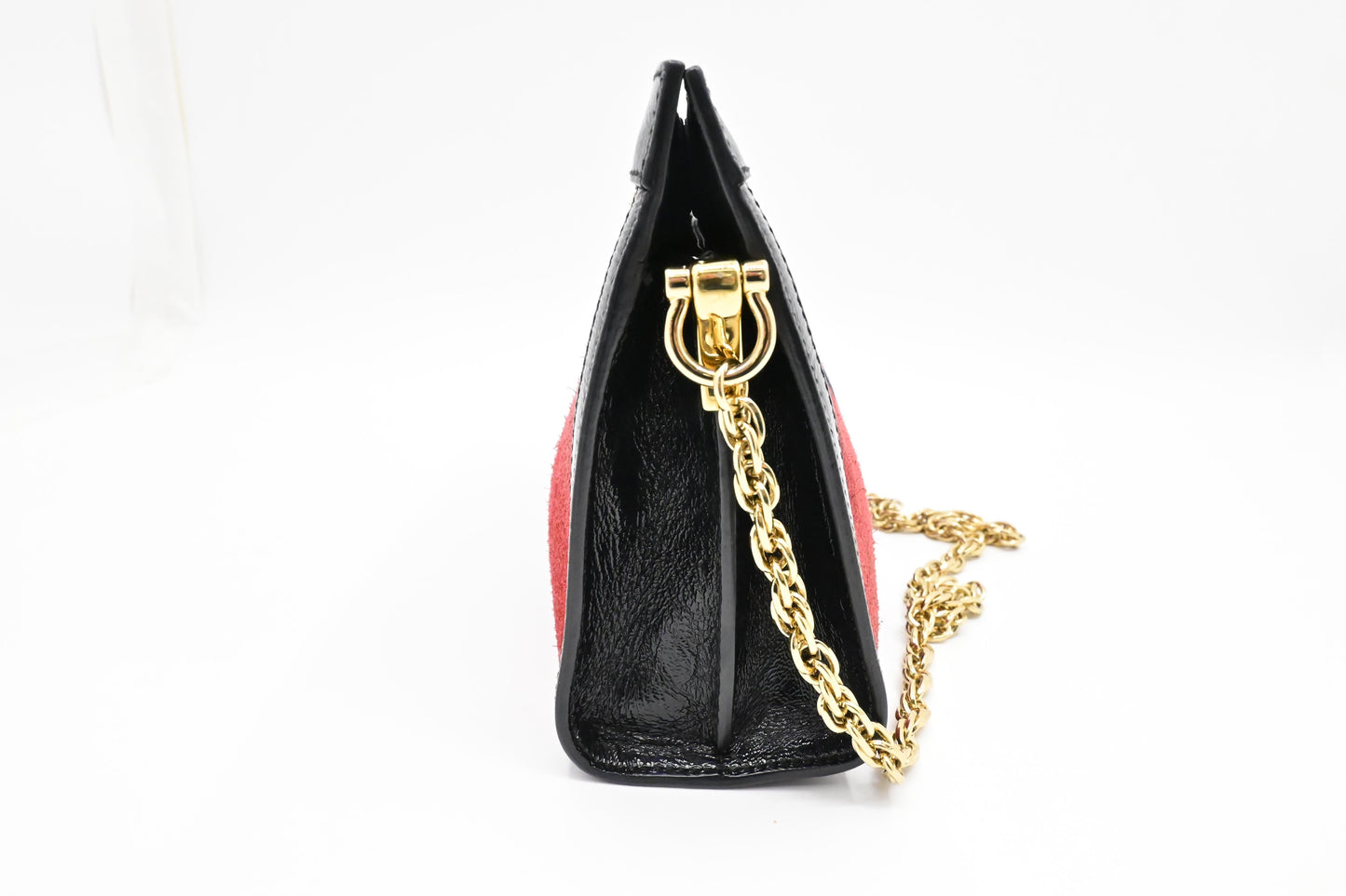 Gucci Ophidia Suede Red Crossbody Bag