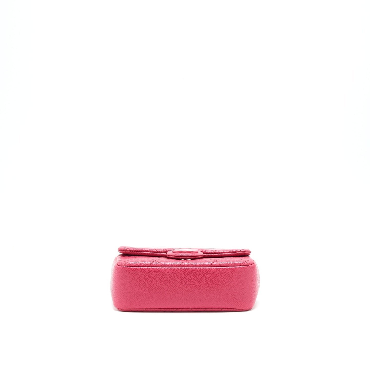 Chanel Square Caviar Hardware Pink Mini Bag