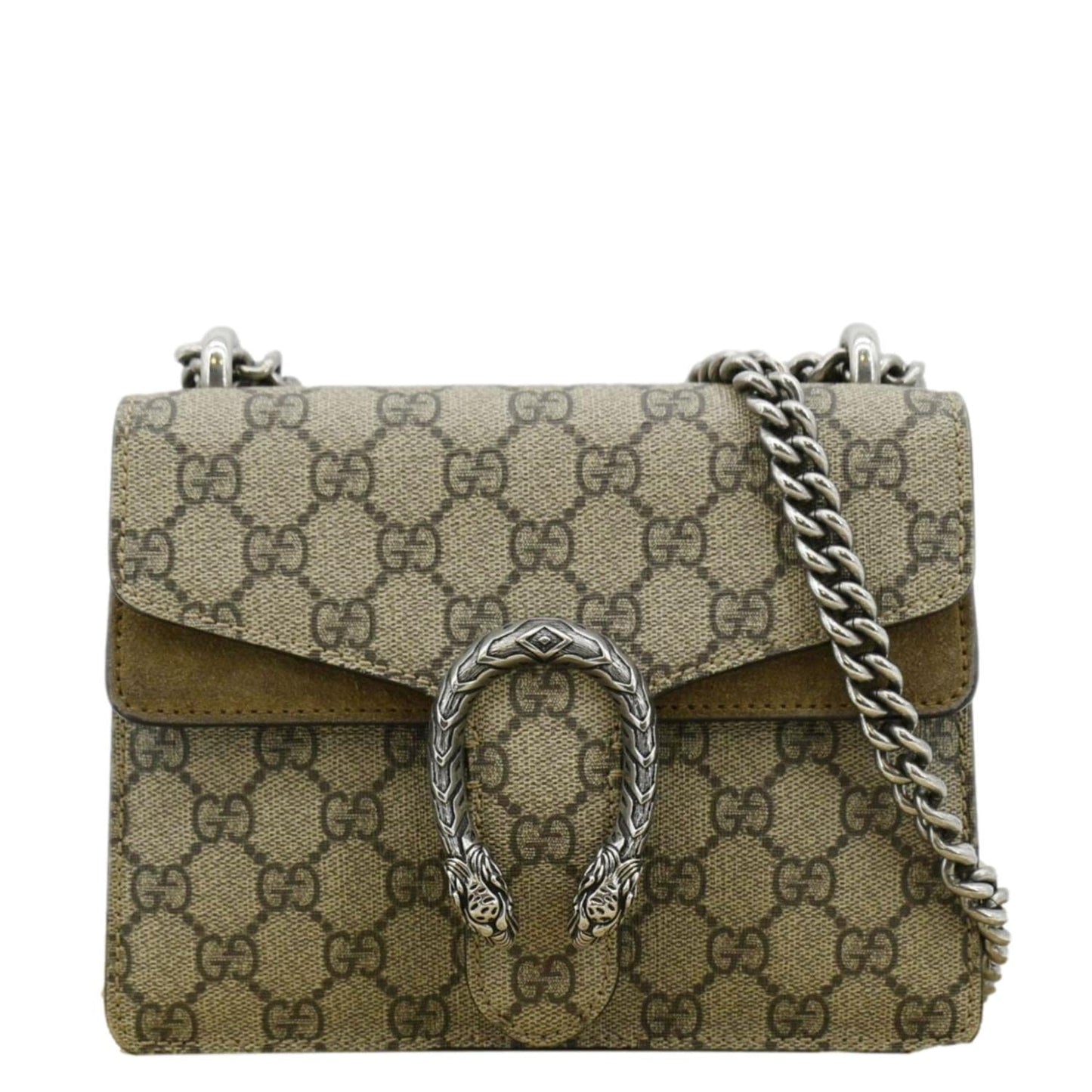 Gucci Dionysus Supreme Crossbody Bag Canvas Beige 3