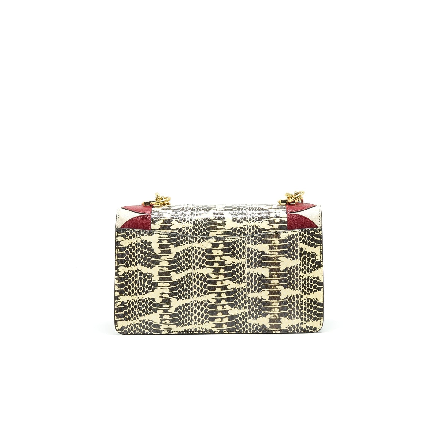 Gucci Fox Python Bag Limited Flap Travel Bag