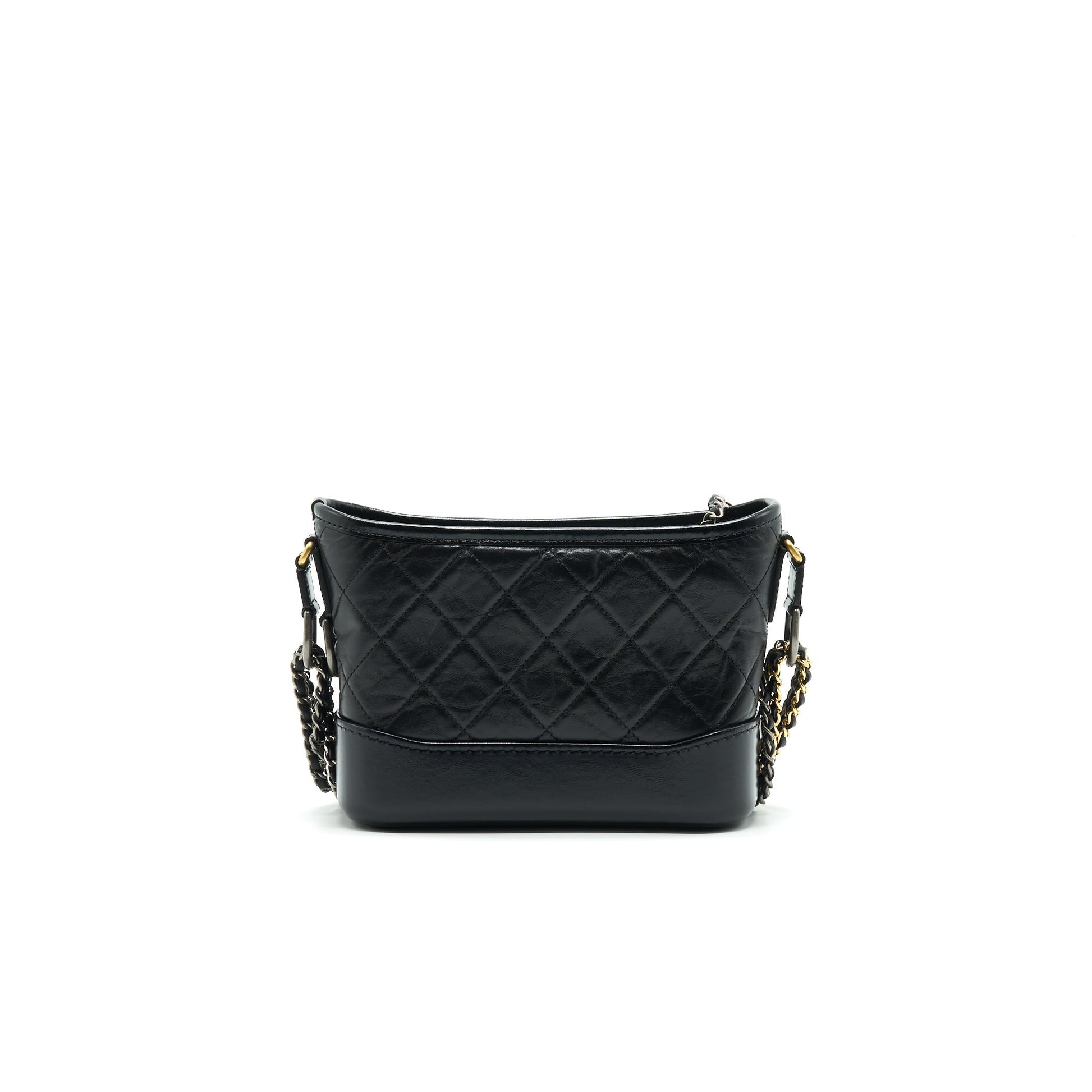 Chanel Gabrille Hobo Black Small Shoulder Bag
