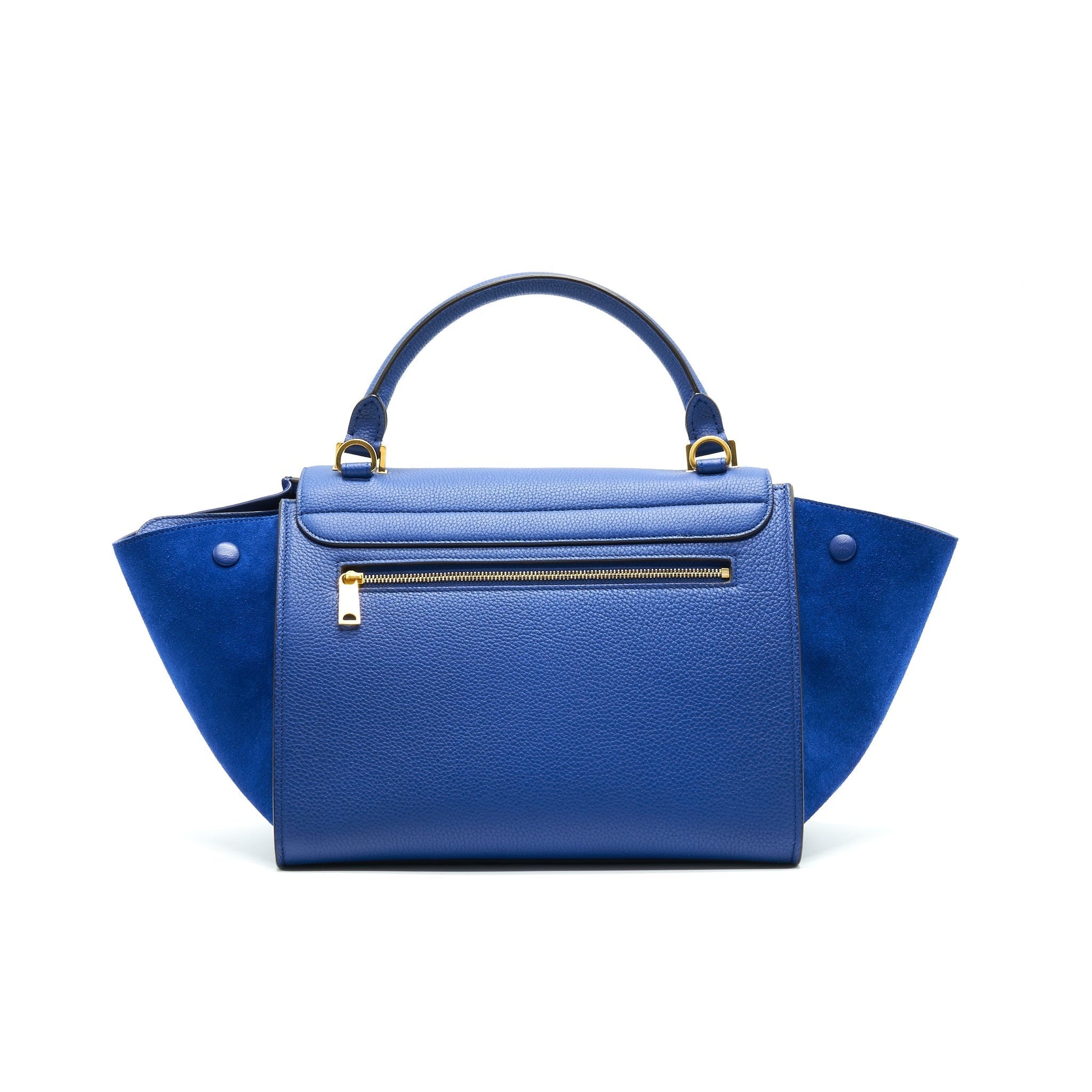 Celine Trapeze With Handbag Blue Travel Bag