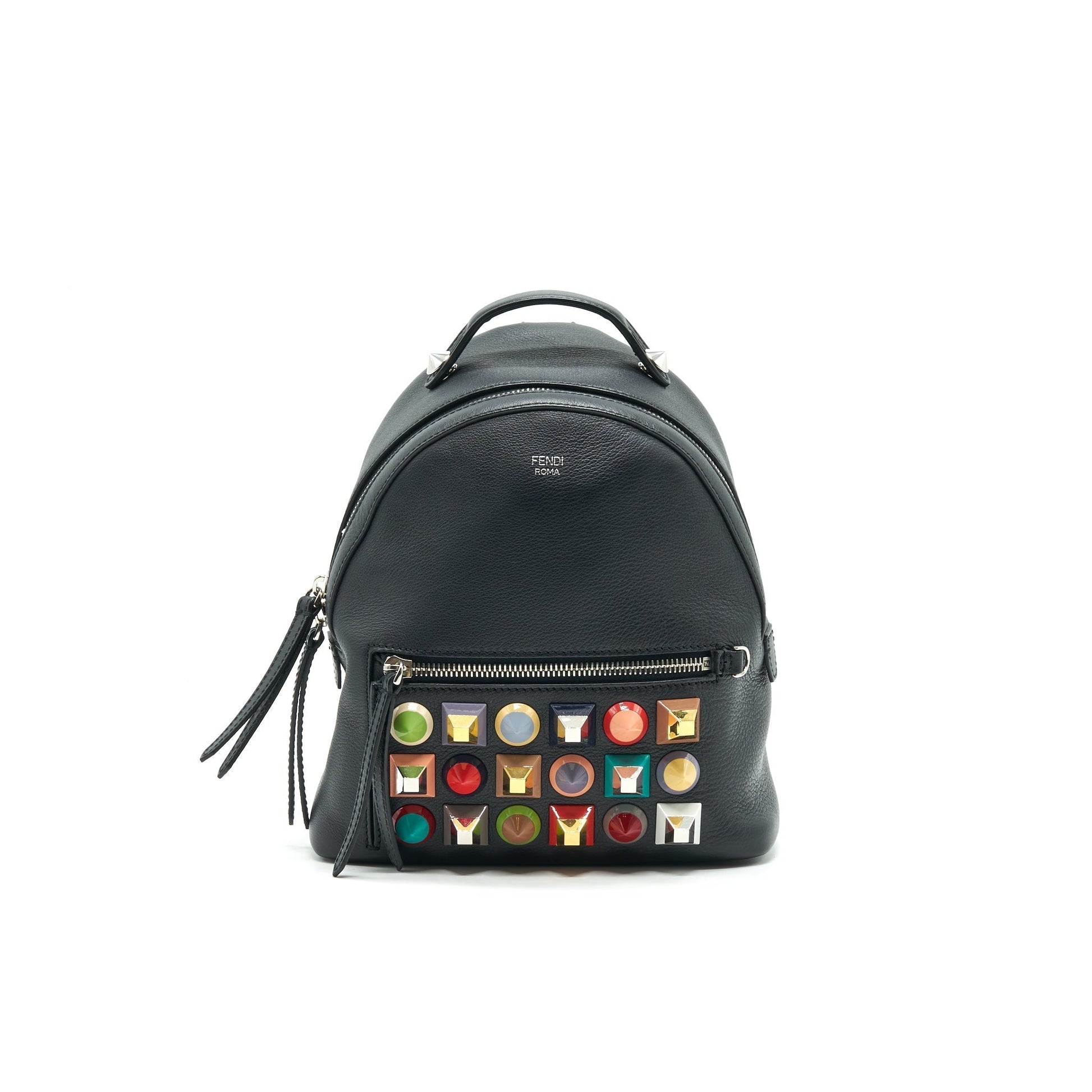 Fendi Zaino Backpack Nero Mini