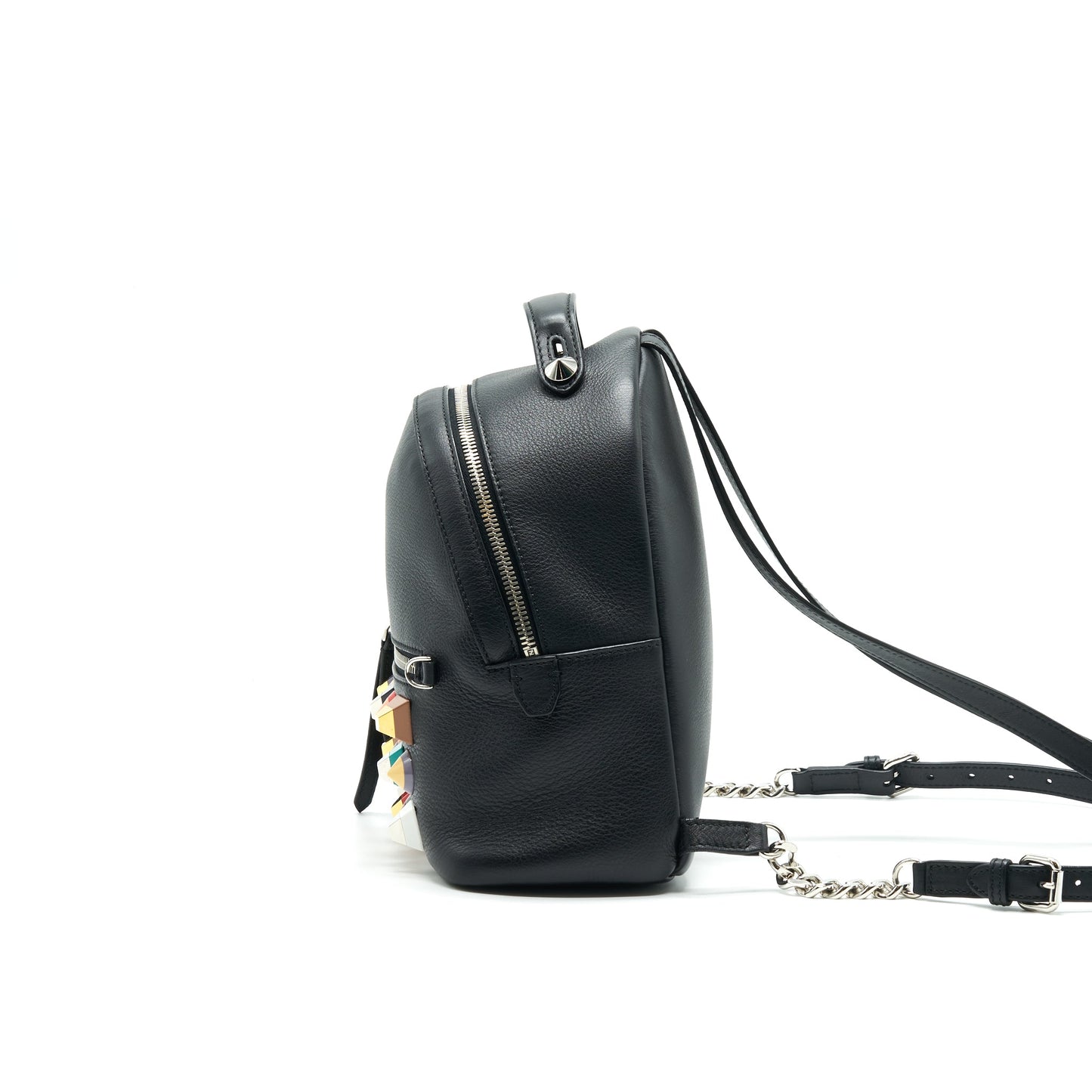Fendi Zaino Backpack Nero Mini