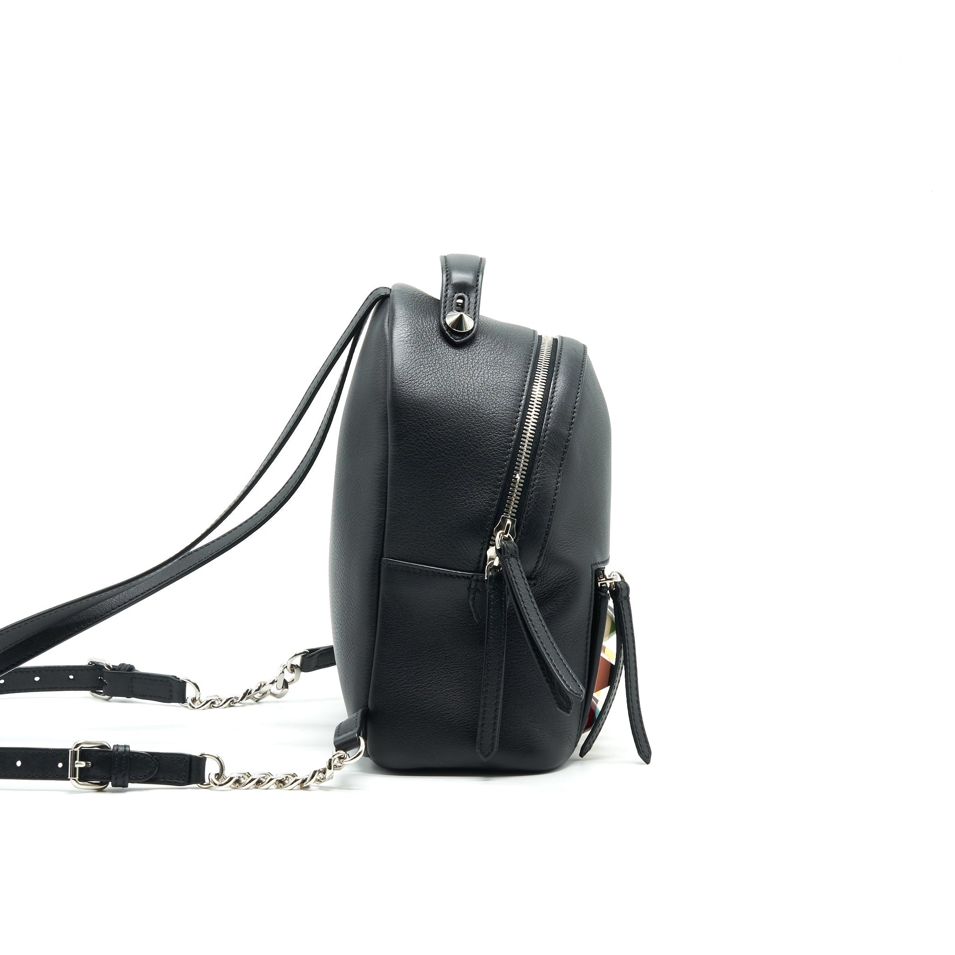Fendi Zaino Backpack Nero Mini