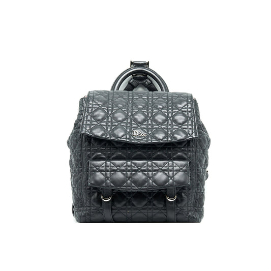 Dior Christian Backpack Handbag Black