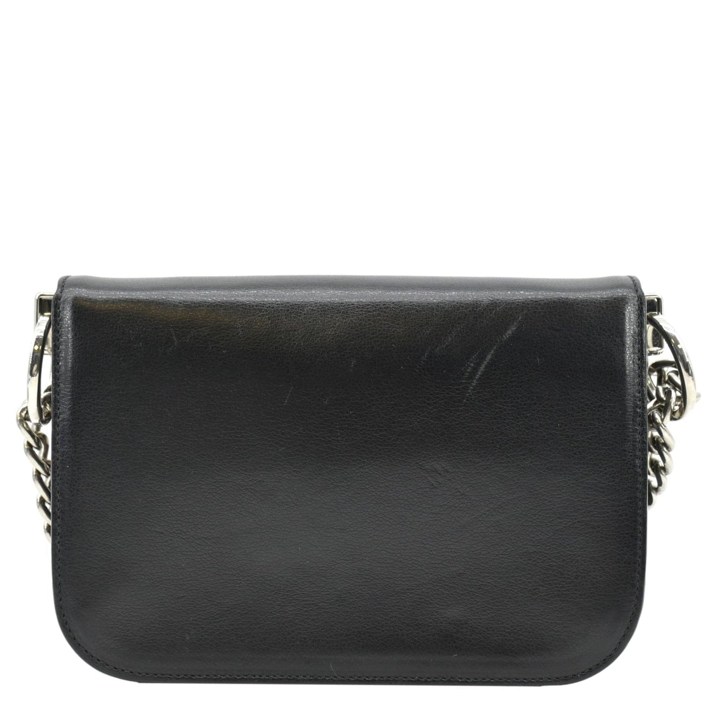 Arcade Glace Calf Crossbody Bag Leather Black