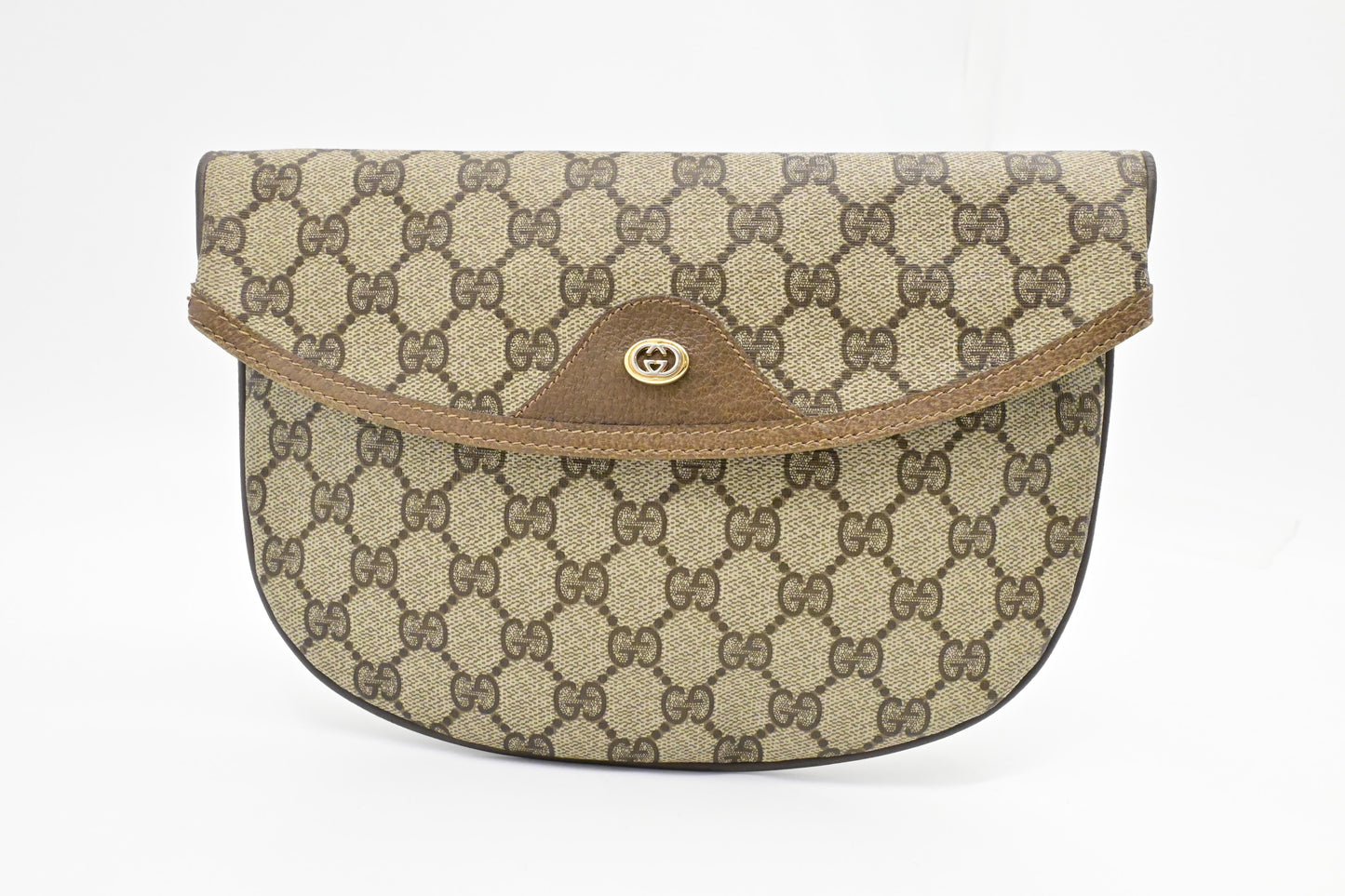 Gucci Foldable Pouch In Supreme Handbag Canvas Travel Bag