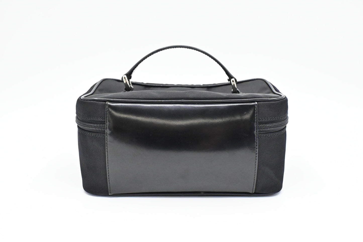 Gucci Vanity Pouch Canvas Black Handbag