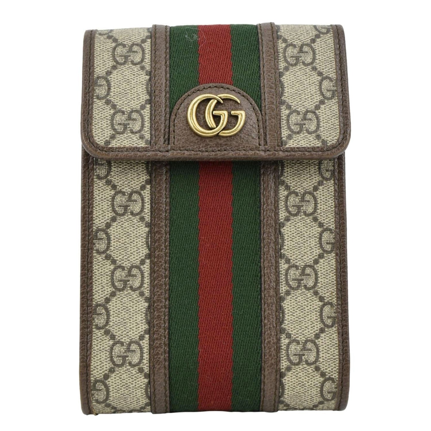 Gucci Ophidia New Acero Supreme Web Crossbody Bag Monogram Beige